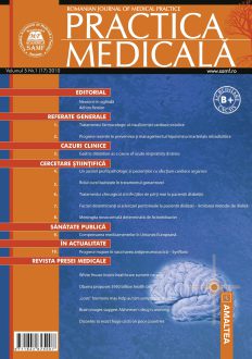 Romanian Journal of Medical Practice | Vol. V, No. 1 (17), 2010