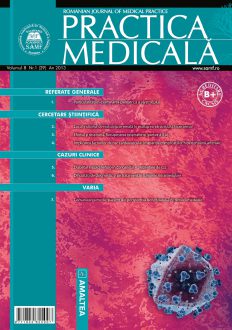 Romanian Journal of Medical Practice | Vol. VIII, No. 1 (29), 2013