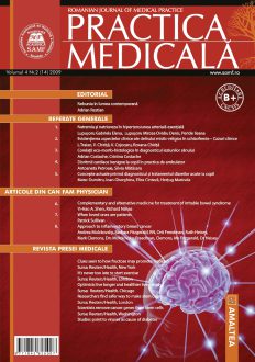 Romanian Journal of Medical Practice | Vol. IV, No. 2 (14), 2009