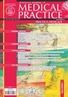 Romanian Journal of Medical Practice | Vol. XVI, No. 3 (80), 2021