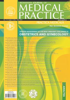 Romanian Journal of Medical Practice | Practica Medicala, Vol. XVI, Suppl. 6 (82), 2021