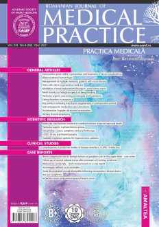 Romanian Journal of Medical Practice | Vol. XVI, No. 4 (84), 2021