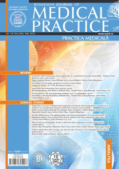 Romanian Journal of Medical Practice | Vol. 18, No. 2 (94), 2023