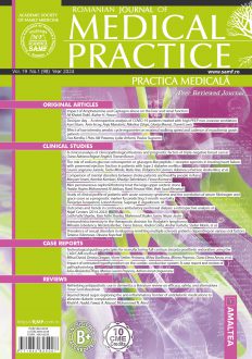 Romanian Journal of Medical Practice | Vol. 19, No. 1 (98), 2024